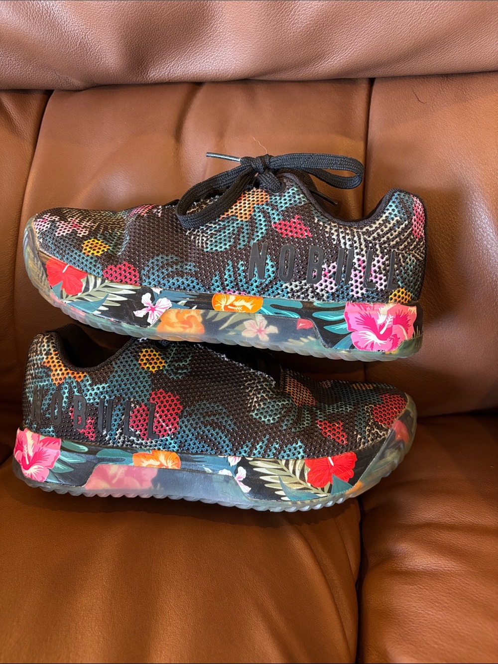 No Bull Floral trainers! 7.5